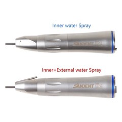 Dental 1:1 Óptica LED Interna Extenal Nariz Recta Cono Pieza de Mano Estilo NSK