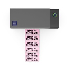Rollo Direct Thermal 2×1 Sticker Labels – Roll of 1,000 Pink Inches,