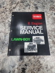 Toro E Engine Lawn-Boy Service Manual Shop Repair 492-0647
