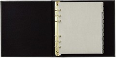 Utilitarian and Elegant Address Book with Gold Foil – Organize Contacts in Style