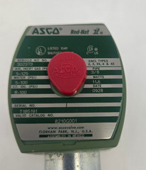 ASCO 8210G001 Red-Hat II 3/8″ 24VDC Brass Solenoid Valve 11.6W