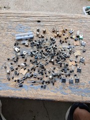 Transistor Lot Some New, Some Used Several Different Part Numbers Hobby Repair