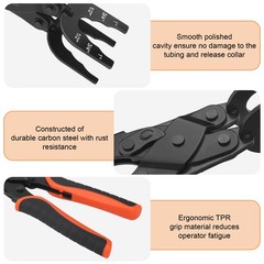 3-in-1 Air Line Disconnect Pliers Tool 1/2″ 3/4″ 1″ Push Connect Fitting Remover