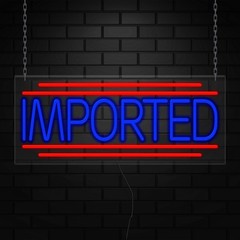 Imported Neon Sign for Retail Displays | LED Flex Neon | 30″W x 12″H x 1″D