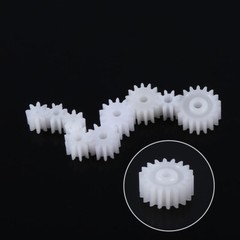 New Long Service Life Modulus 0.5 Plastic Gear Spindle Gear Small Parts Coreless