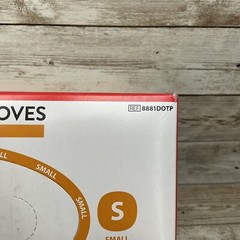 6 Boxes Cardinal Health Clear Vinyl Exam Gloves- Size Small -150 x 6 of 900