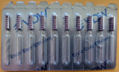Dentsply Sirona VDW GmbH Sterile Barded Broaches 21mm XXXXF 10/PK Germany