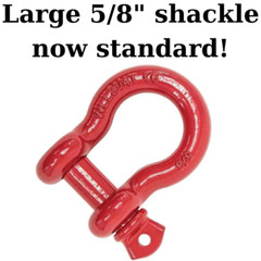 Bucket Hook and Shackle bolt on tractor John Deere factory bucket holes 9-7/8