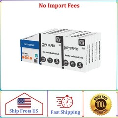 Pen+Gear Copy Paper 8.5″ x 11″ 92 Bright White 20 lb 10 Ream Case (5,000 Sheets)