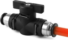 5/32″ OD Pneumatic Ball Valve BUC Push to Connect 4mm or 5/32“ Tube