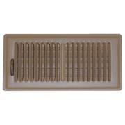 HART & COOLEY JJ-825 20X14 BRN Steel Return Grille Floor FX/BLD W-MS/DM