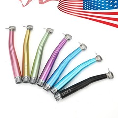 High Speed Handpiece 2Holes Turbine Standard Head 7Colors Dental For NSK