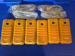 Lot Of 6 RSR Digital Multimeter, MAS-344 (6 Meters With 4 Cords Only) -Untested