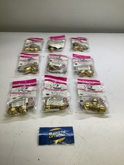 (Lot of 9) SharkBite 1/2″X1/2″X1/2″ Push-To-Connect Tee Fittings RD-O4B