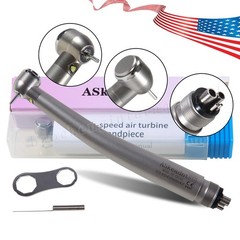 NSK Style Dental Fiber Optic LED E-generator High Speed Handpiece Turbine 4 HOLE