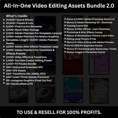 100M+ Digital Products Bundle: Planners, Ebooks, Reels & More for Resale 🎉