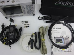 Anritsu SiteMaster S820D Cable & Antenna Analyzer,K(f), 20GHz,34RKNF50,w/Cal kit