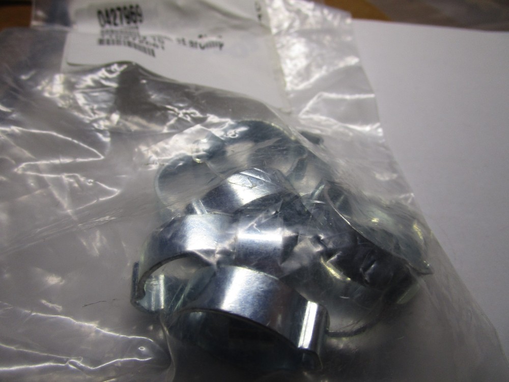 22.5mm to 27.0mm Diameter Carbon Steel 2-Ear Ear Clamp QTY 11