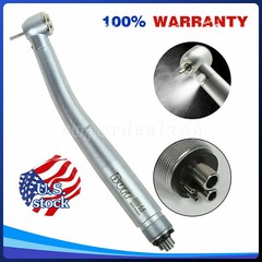 Dental Fiber Optic LED E-generator High Speed Handpiece Push Button 4 Hole UDM4