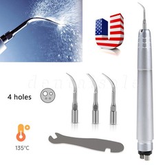 NSK Style Dental Super Sonic Air Scaler Handpiece Cavitron With G1 G2 G4 Tips 4H