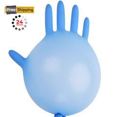 TitanFlex Nitrile Exam Gloves, Blue, X-Large (Pack of 100), Blue(xl 100)