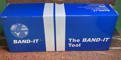 BAND-IT Band Clamp Tool: 0.1875 in Min. Strapping Wd, 0.75 in Max. Strapping Wd