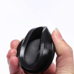 Black Snap-On Hole Plug Silicone Rubber Blanking Seal Bung Pipe Tube 2.5mm-61mm