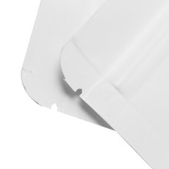 New Heavy Duty White Kraft Stand Up Zip Seal Resealable Bags Different QTY Sizes