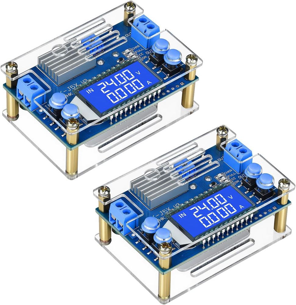DC Adjustable Buck Converter,6.5-36V to 1.2V-32V 5A Adjustable Power Supply,5V