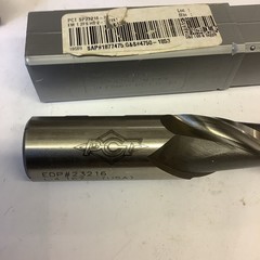 Hanita End Mill, (1) 1”x1”x2”x41/2”,4FL/PCT (1) 1”x1”x2 1/2” X 5”,2FL,3113-H