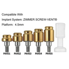 US Dental Locator Abutment for ZIMMER Screw-Vent 3.5/4.5 Platform