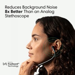 Eko CORE 500™ Digital Stethoscope — 40x Amplification, Active Noise Cancellat…
