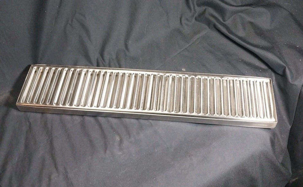 Stainless Steel Drip Tray 19 X 4 New Condition.bar Tray,