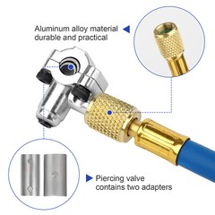 BPV31 Refrigerator Freezer Fluoridation Kit Tool Bullet Piercing Tap Valve Gauge