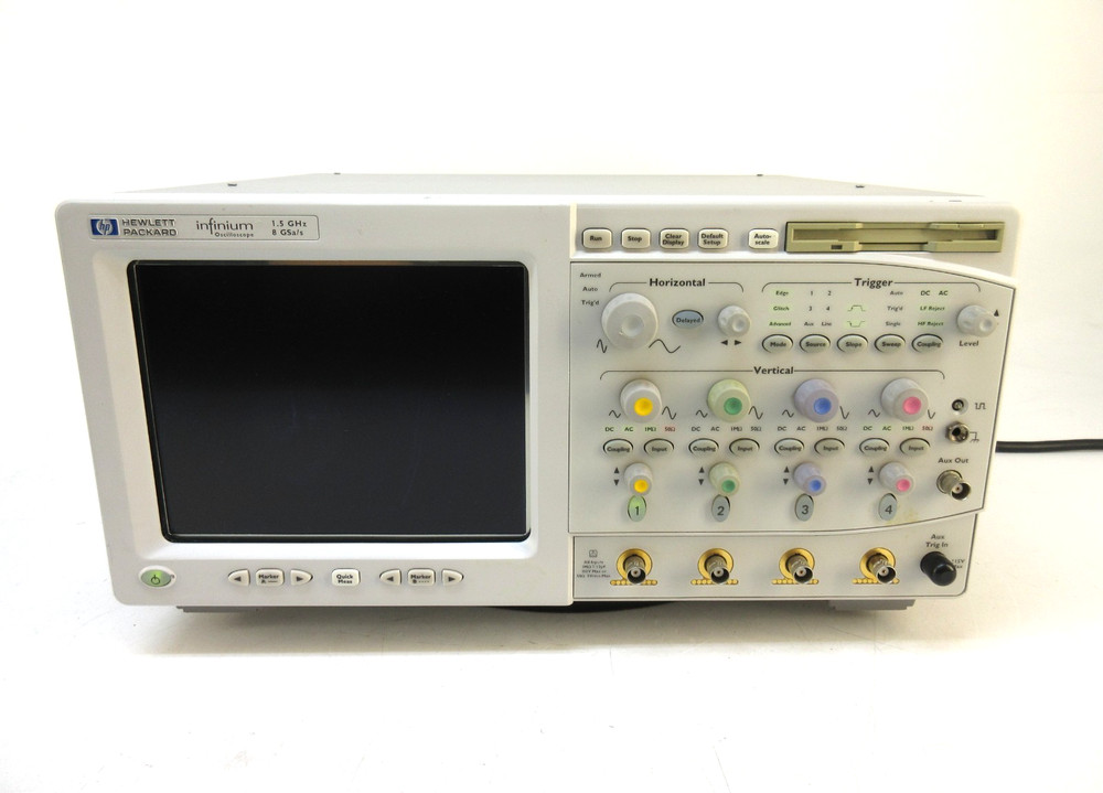 HP Agilent 54845A Infiniium Oscilloscope 1.5GHz 4-Ch 8GSa/s – Powers On, No Disp