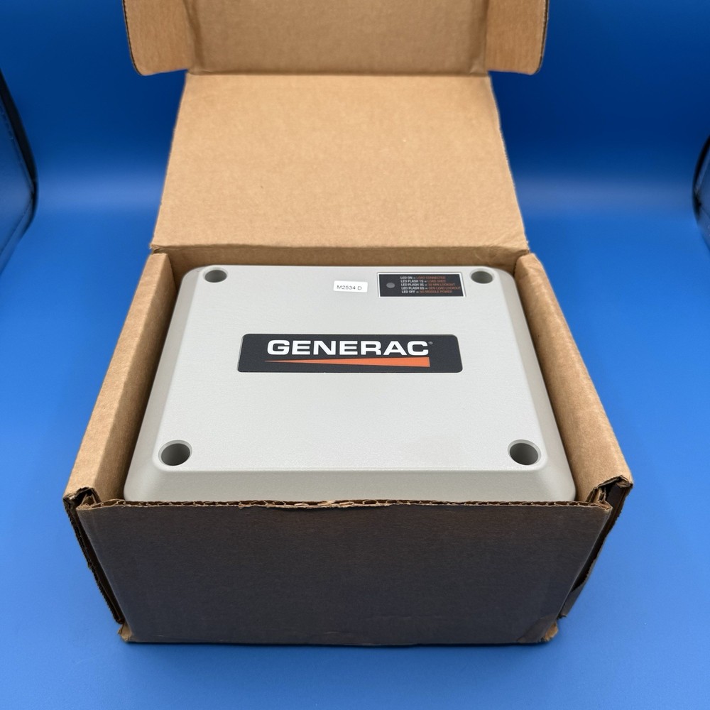 Generac 7000 50 Amp Load Manager Wireless Power Management Gray NEW