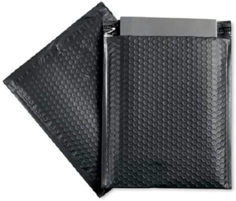 100 #0 6×10 Black Poly Bubble Padded Envelopes Mailers Shipping Case 6″x10″