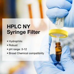 Syringe Filter,Nylon Membrane 0.45μm,13mm/25mm/30mm,Hydrophilic NY Non-Sterile