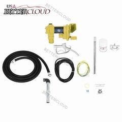 12V 20GPM Fuel Transfer Pump Diesel Gas Gasoline Kerosene Car Truck Tractor