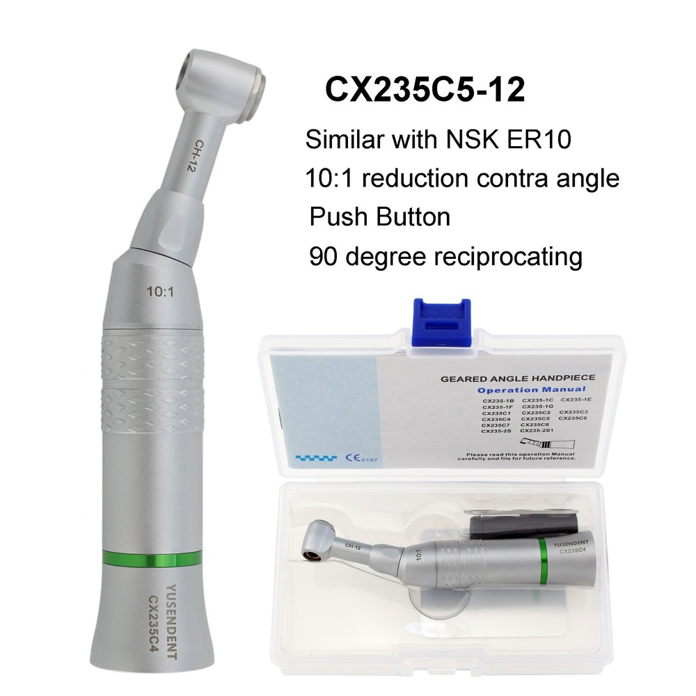 COXO Dental Endo 10:1 Contra Angle Handpiece 90º Reciprocating NSK M4 Safety