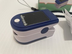 Pulse Fingertip Oximeter Blood Oxygen Meter Heart Rate Monitor LK87