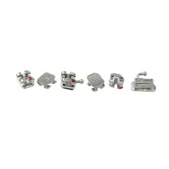 10 Kits Orthodontic Brackets 1st Molar Tubes Dental Braces Roth MBT 022 345 6-6