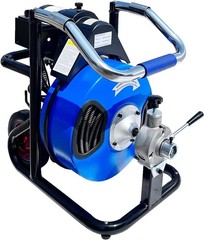 100FT x 1/2″ Portable Drain Cleaner Machine Electric Drain Sewer Auger Cleaning
