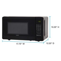 Avanti Microwave Oven 700-Watts Compact 6 Pre Cooking Settings Speed Defrost