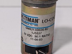 Pittman LO-COG GM8212D026-R2 24 VDC 297.5:1 Ratio Electric Motor as pictured