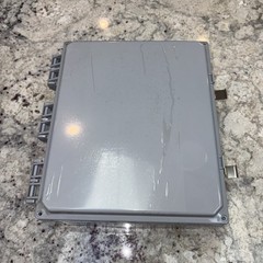Integra IP66 Polycarbonate Hinged Enclosure 12x10x4