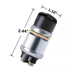 4 PCS 12 Volt DC Heavy-Duty Start Momentary Push-Button Starter 50 Amps Switch