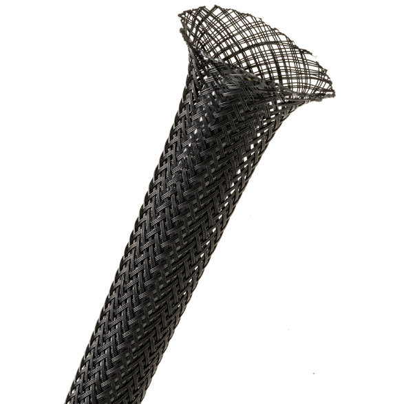 Techflex 1/2″ Expandable Sleeving 25 ft. Black