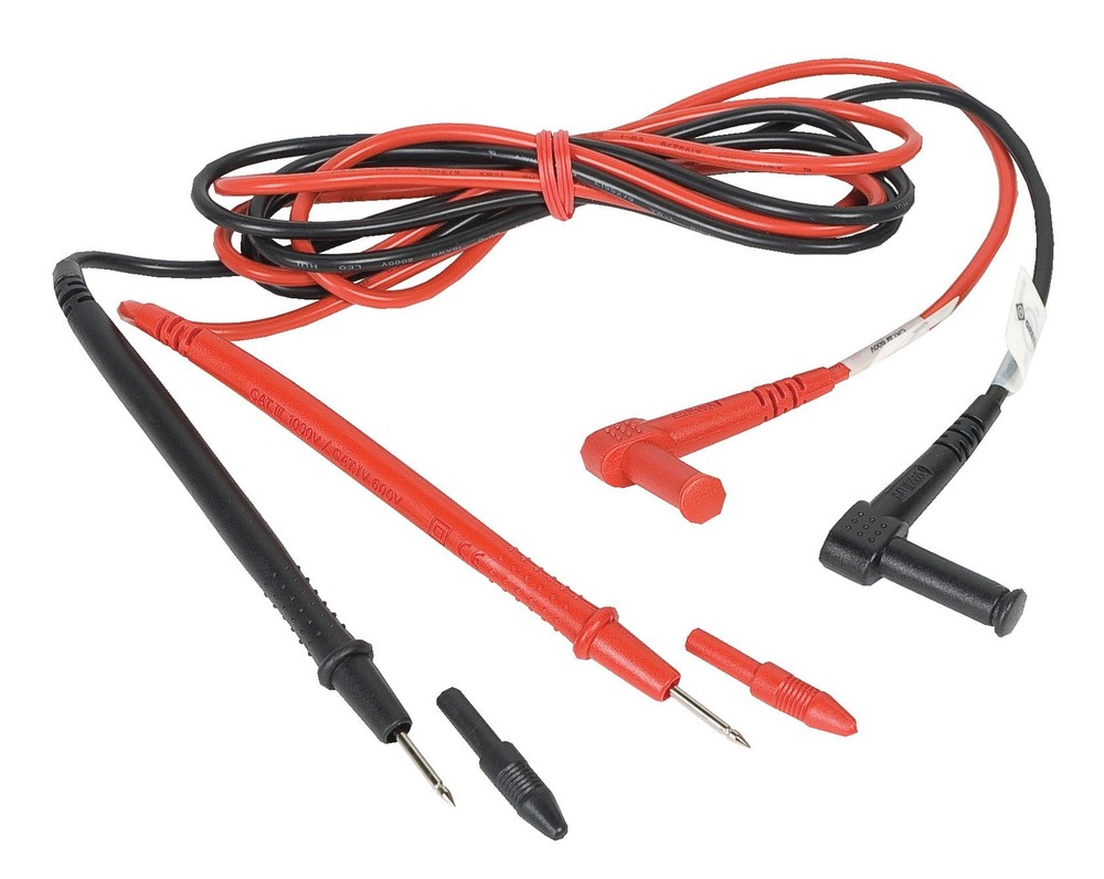 11372 Replacement Test Leads 1pack Black