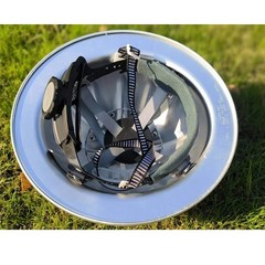 Aluminum Hard Hat,Metal Helmet Safety Helmet with Full Brim Lightweight (Alum